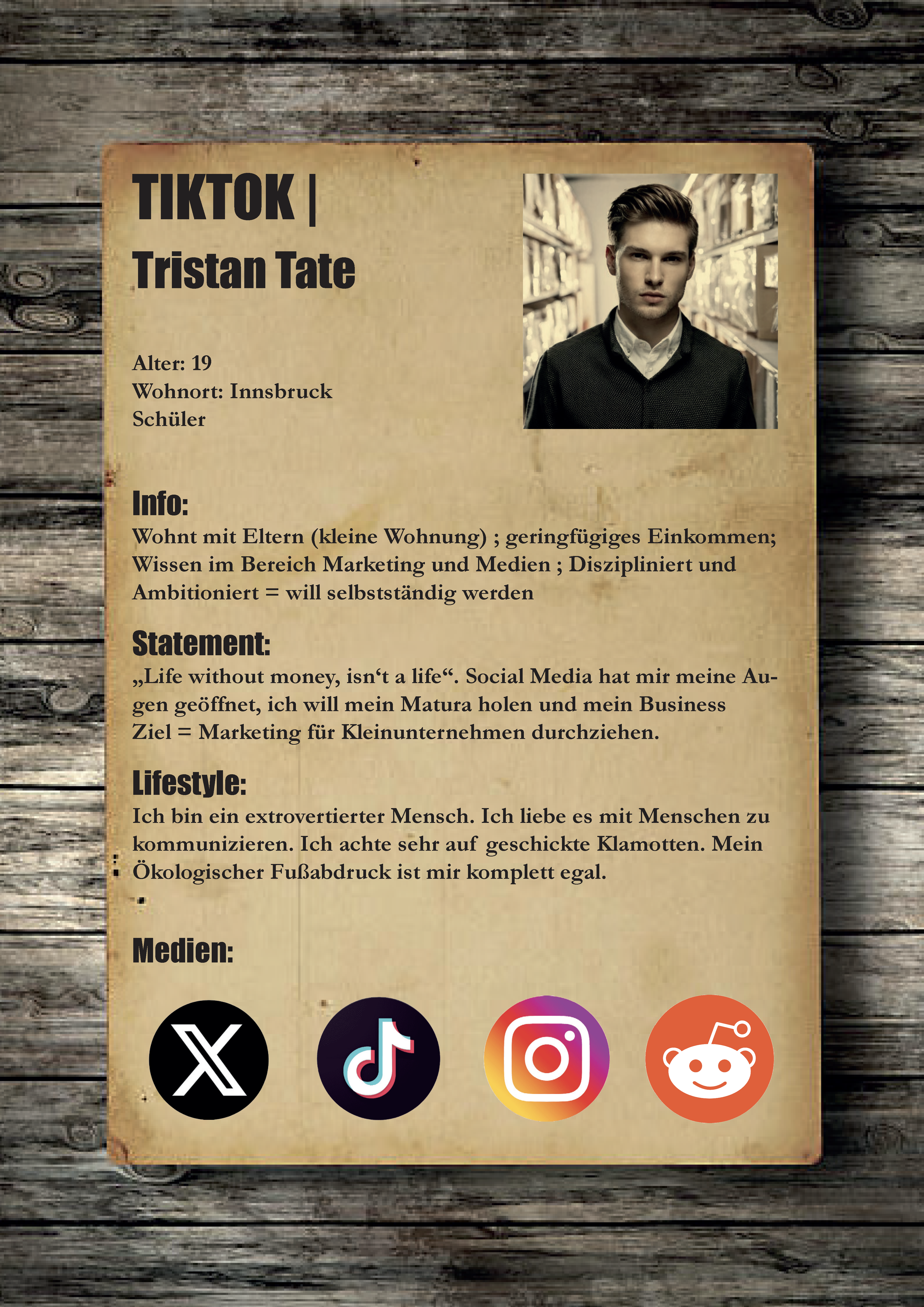 Steckbrief Tristan Tate