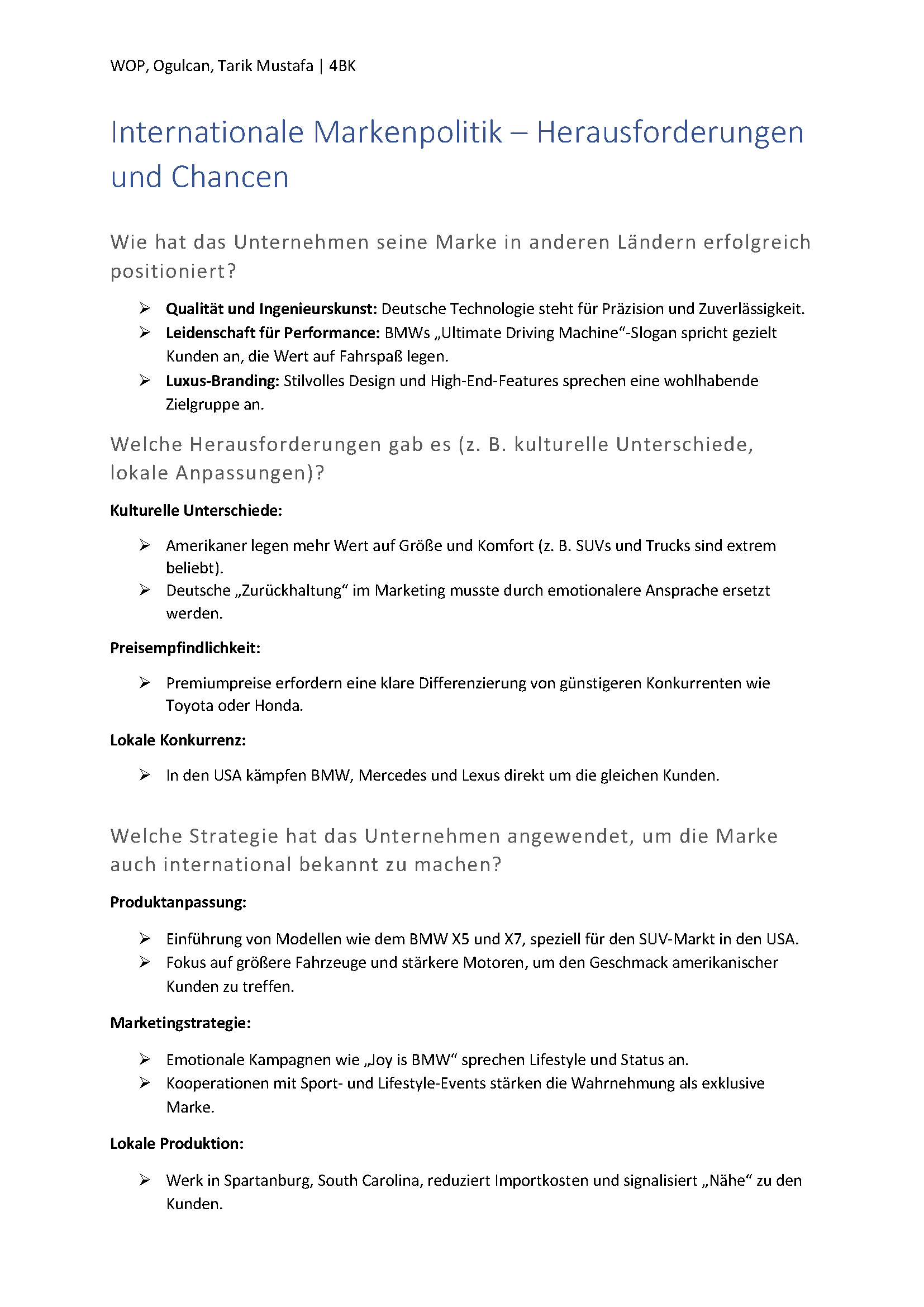 Markenpolitik Seite 4 – Markenvertrauen und Markenbindung